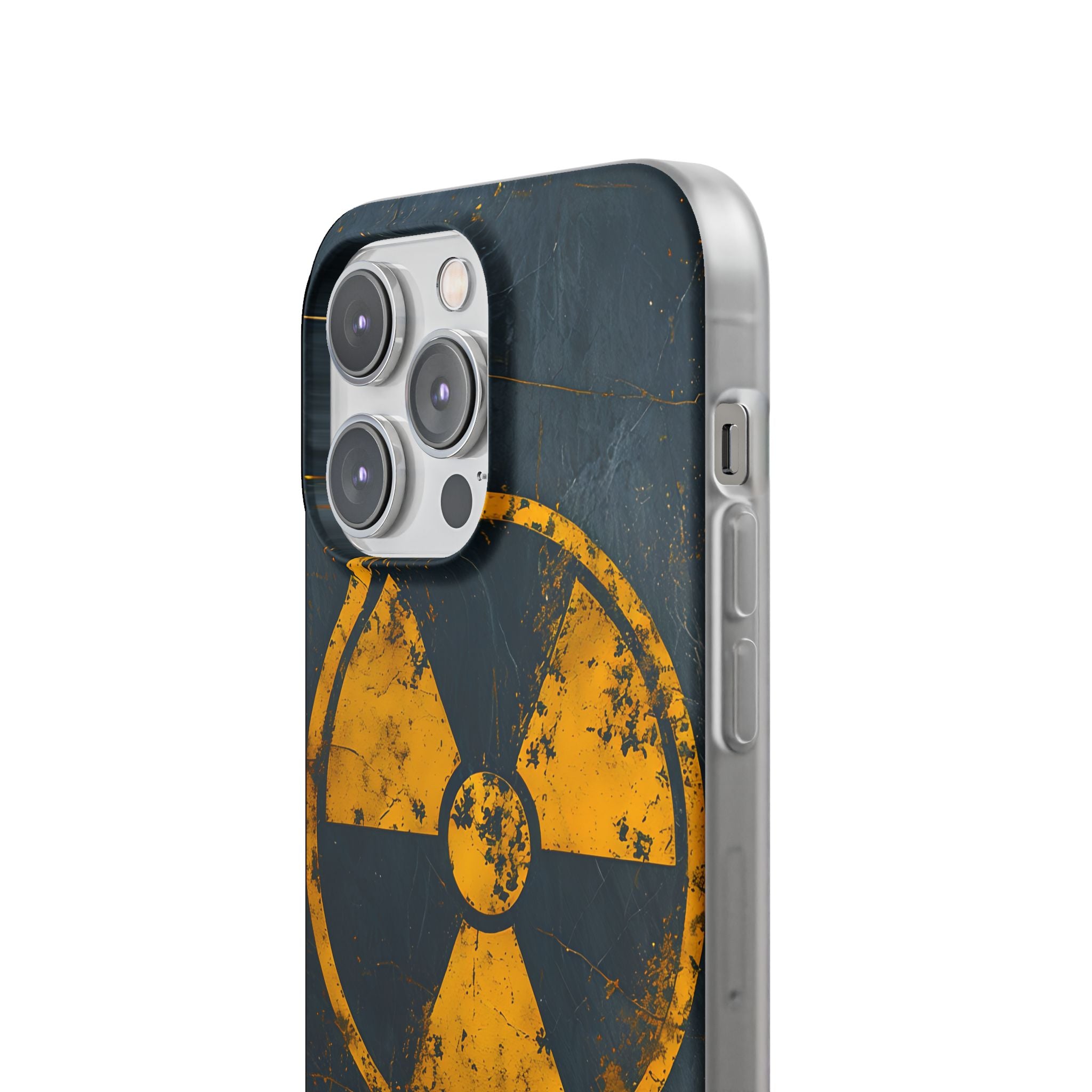 Industrial Decay Warning · Soft Phone Case for iPhone