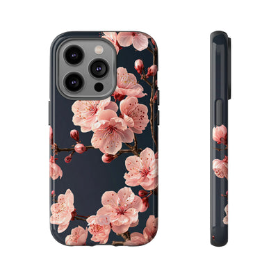 Midnight Sakura Bloom · Tough Phone Case for iPhone · Pink