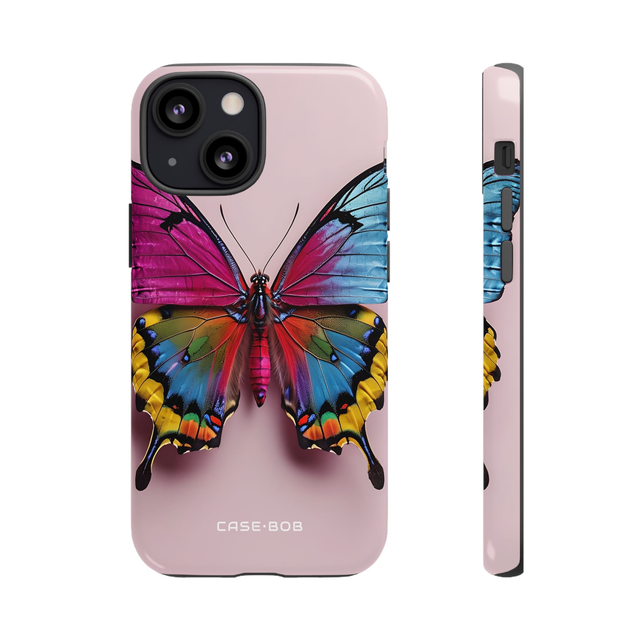 Lebhafter Schmetterling iPhone 13 Mini Case - Tough