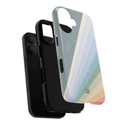 Green Tough 2.0 Magsafe Phone Case for iPhone - Sage Prism Beam