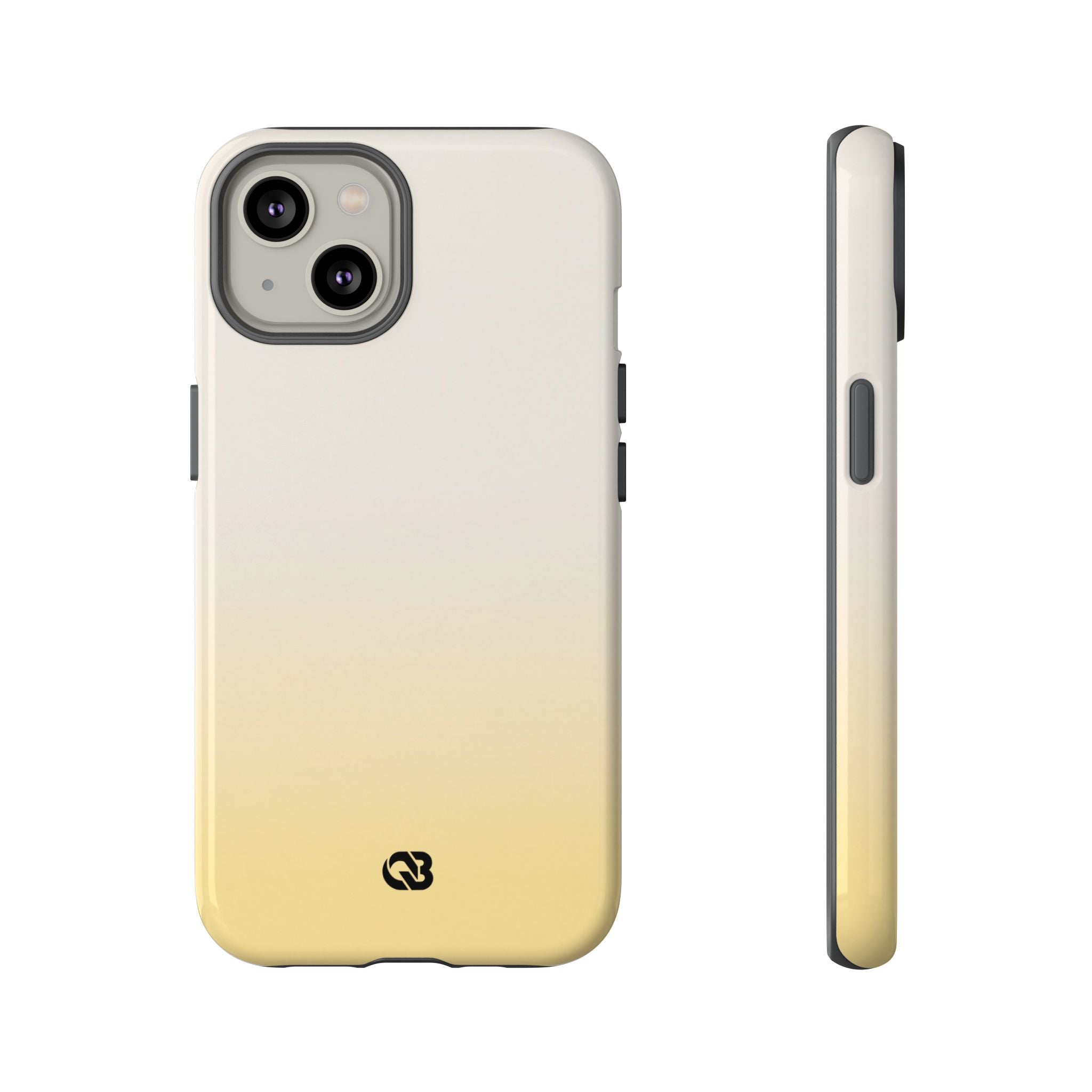 Yellow Tough Phone Case for iPhone - Bleached Citron Haze