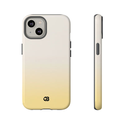 Yellow Tough Phone Case for iPhone - Bleached Citron Haze