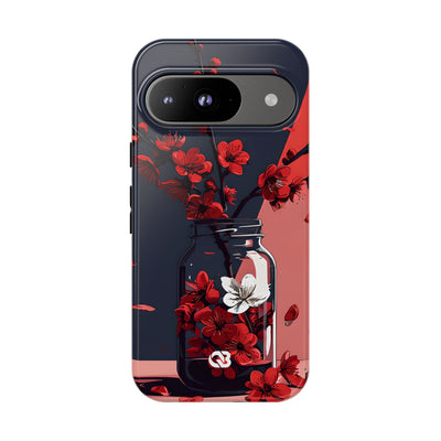 Crimson Blossom Jar · Tough Handyhülle für Google Pixel