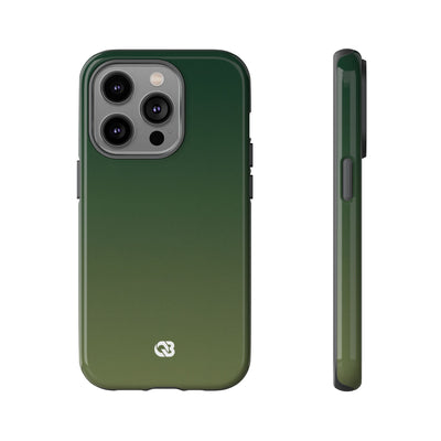 Evergreen Gradient · Tough Phone Case for iPhone · Green