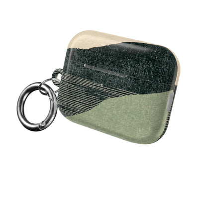 Sage Ridge Horizon · Hard Case for AirPods & AirPods Pro · Green