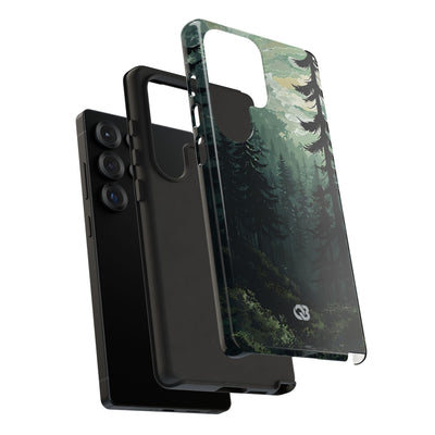 Misty Pine Shadow · Tough Handyhülle für Samsung