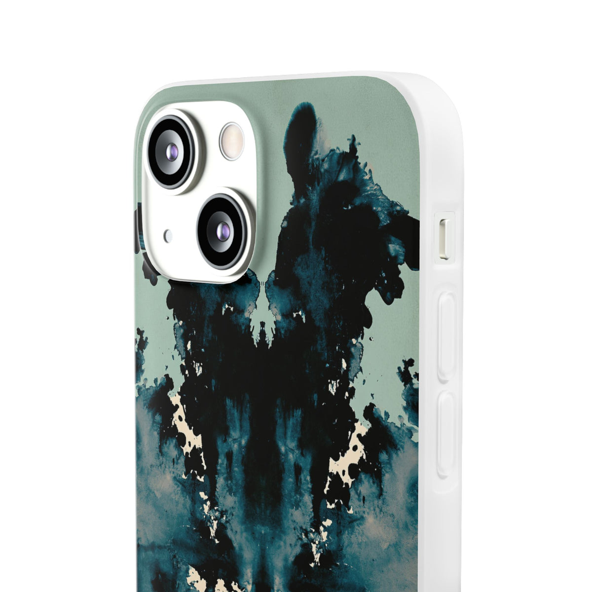 Rorschach Ink Void · Lite Phone Case for iPhone ·  Black