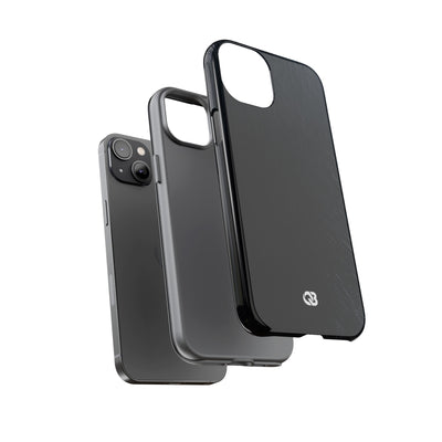 Brushed Obsidian Steel · Tough Phone Case for iPhone · Black
