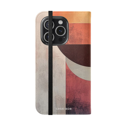 Bicolor Orb Gradient - iPhone 15 Pro Case - Wallet