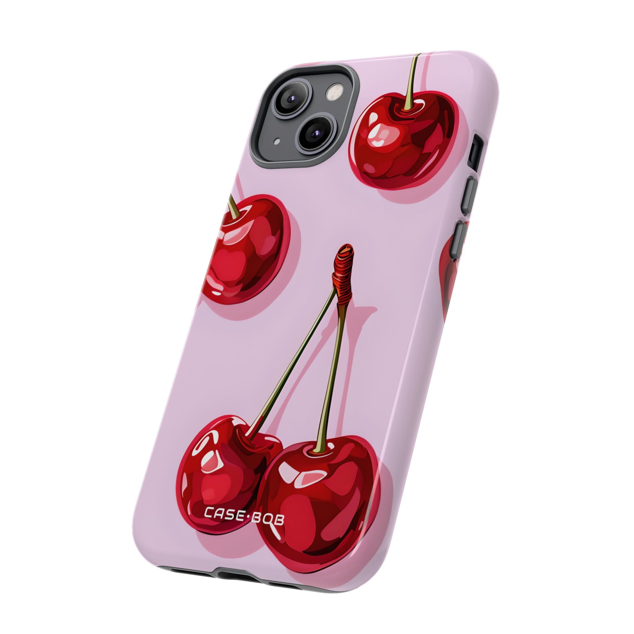 Glossy Cherry Burst iPhone 14 Plus Case - Tough - CASE•BOB