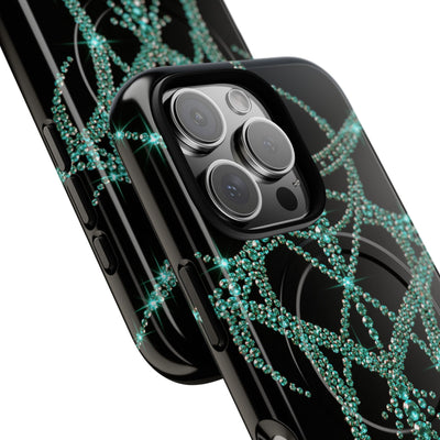 Teal Cyber Sigil · Tough 2.0 Magnetic Phone Case for iPhone · Teal