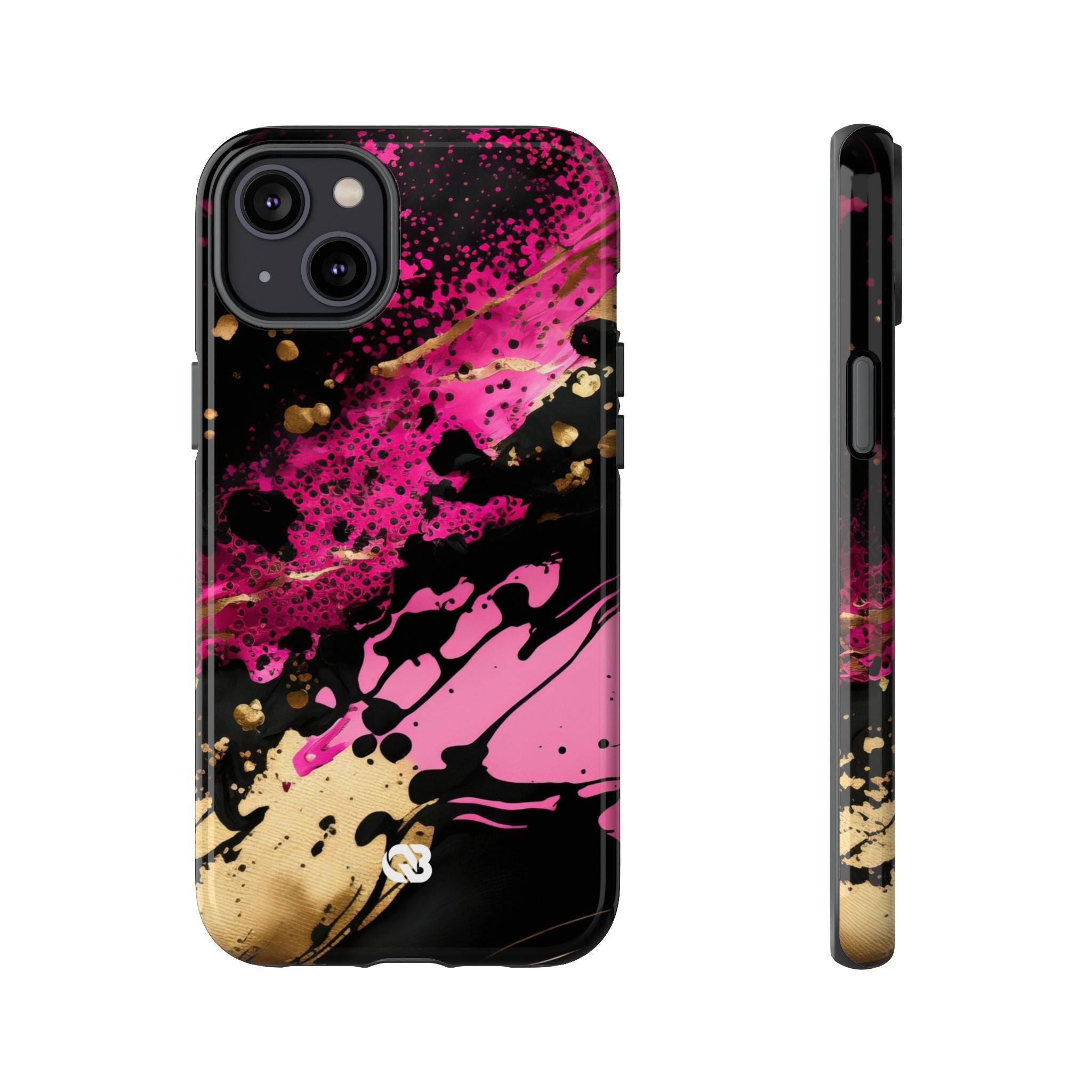 Magenta Liquid Gold · Tough Phone Case for iPhone