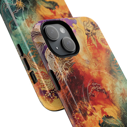 Dragon Ember iPhone 15 Plus Hoesje - Tough+
