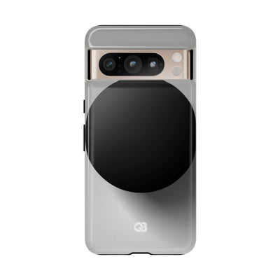 Grey Tough Phone Case for Google Pixel - Matte Onyx Sphere