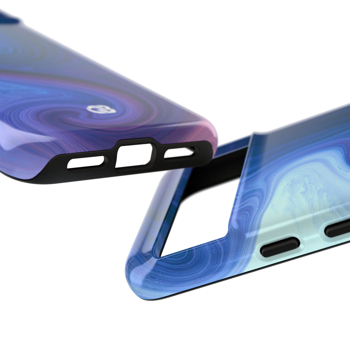 Azure Fluid Swirl · Tough Phone Case for Pixel ·  Blue