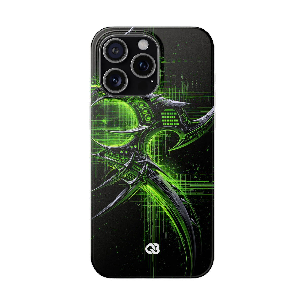 Cyber Sigil Grid · Lite Phone Case for iPhone ·  Green