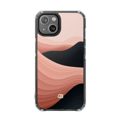 Pink Impact MagSafe Phone Case for iPhone - Dune Shadow Layers