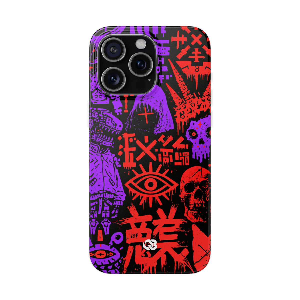 Underground Cyber Glyphs · Lite Phone Case for iPhone ·  Black