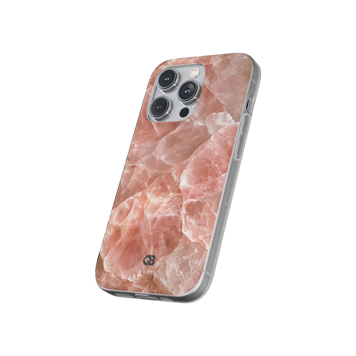 Rose Quartz Facet · Lite Phone Case for iPhone ·  Pink