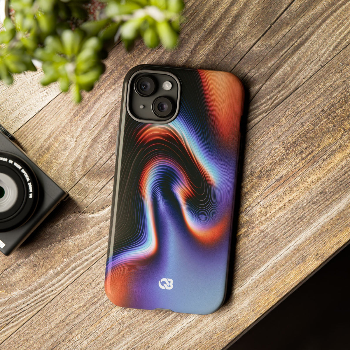 Prismatic Resonance · Tough Phone Case for iPhone · Purple