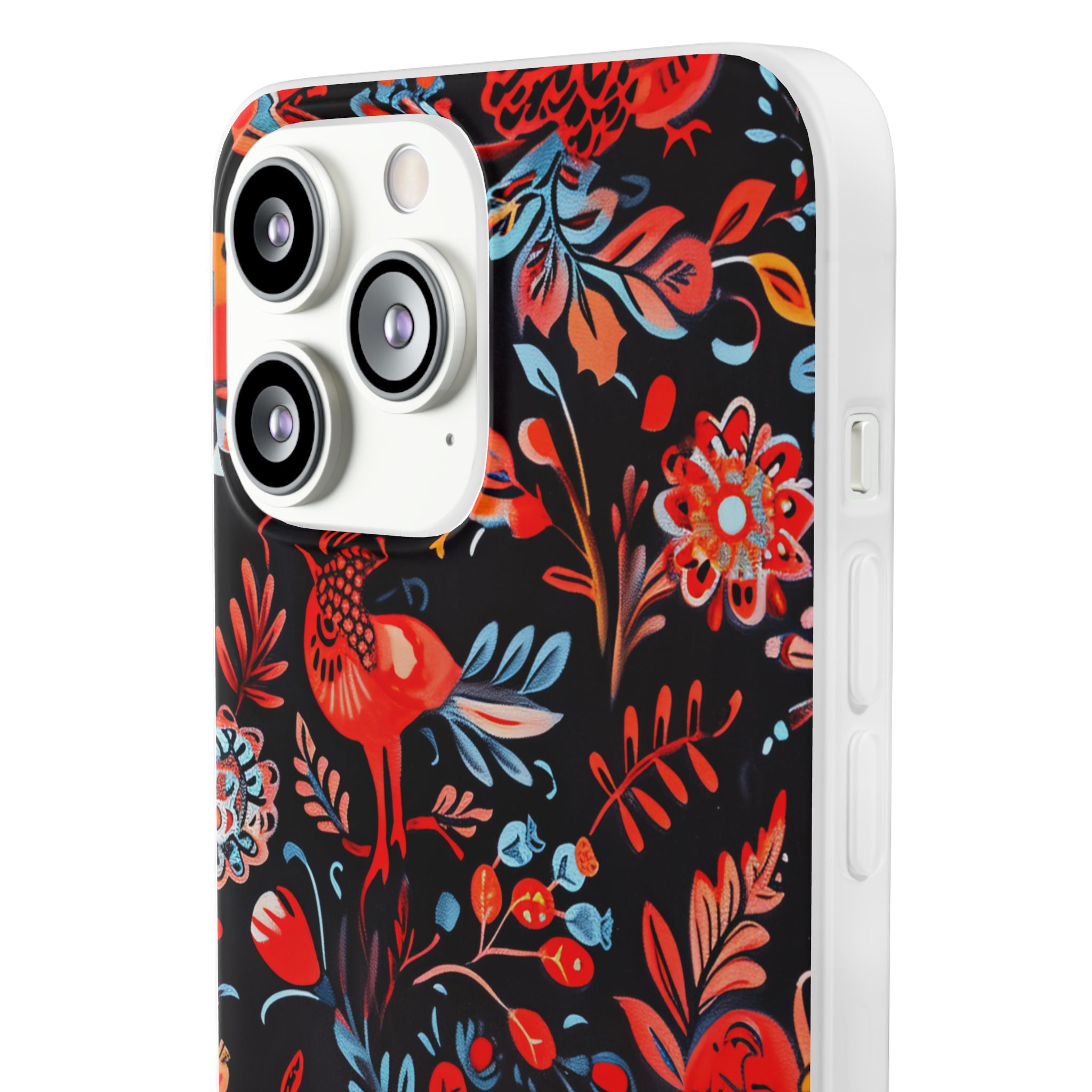 Vivid Birdscape iPhone 13 Pro Max - Pehmeä