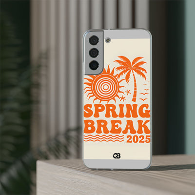 Retro Orange Tide · Soft Handyhülle für Samsung