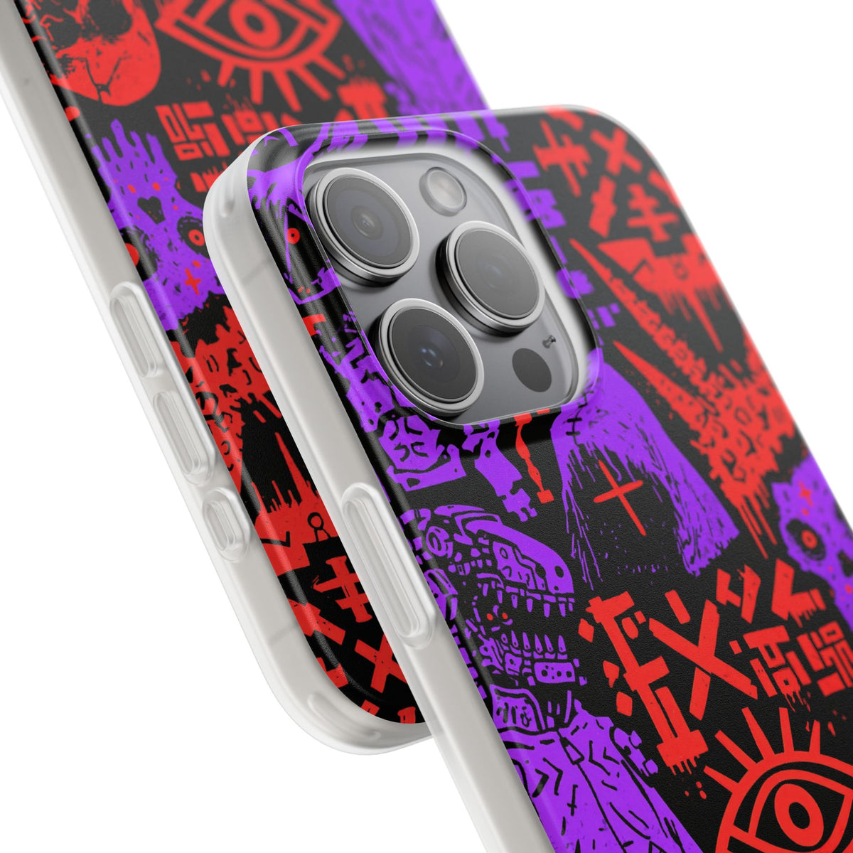 Underground Cyber Glyphs · Lite Phone Case for iPhone ·  Black
