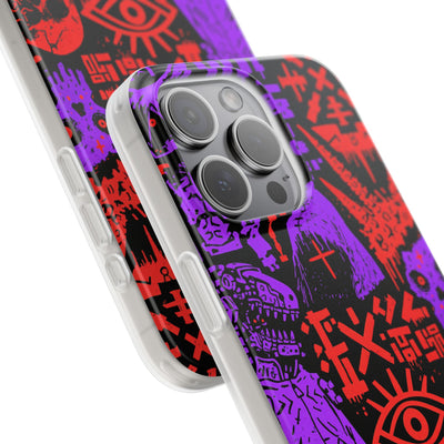 Underground Cyber Glyphs · Lite Phone Case for iPhone ·  Black