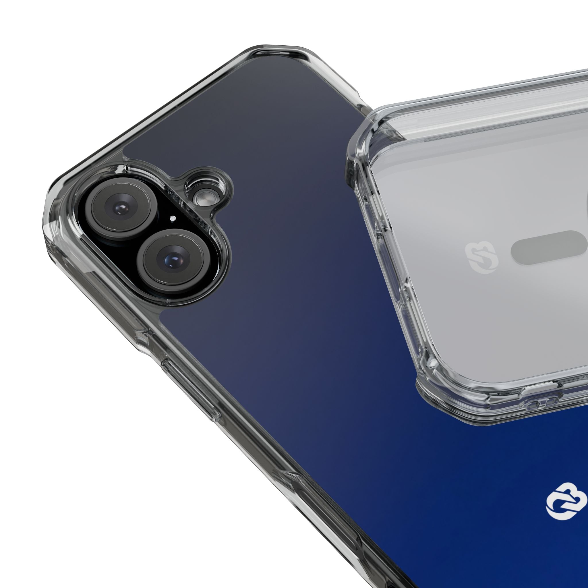 Blue Impact MagSafe Phone Case for iPhone - Midnight Cobalt Fade