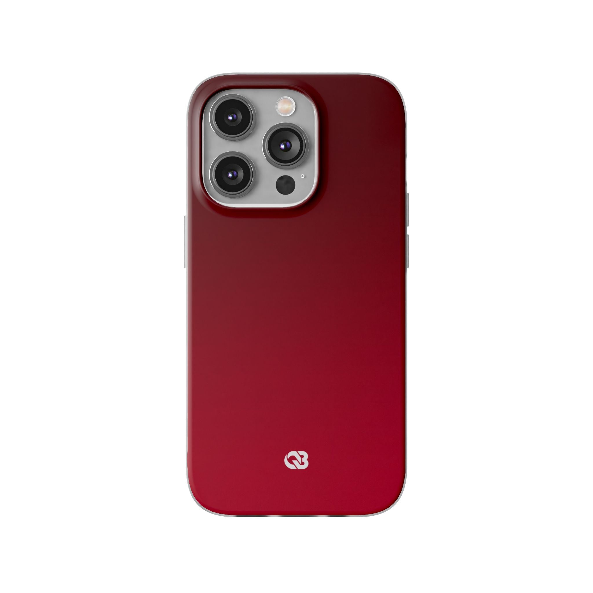 Red Lite Phone Case for iPhone - Crimson Velvet Fade