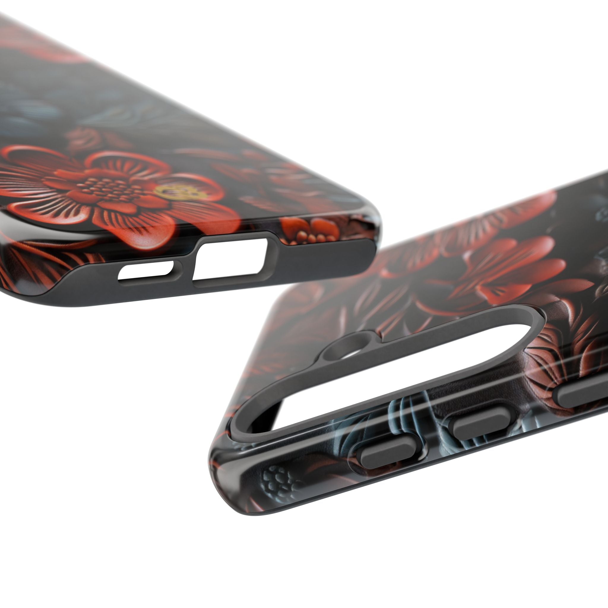 Carved Earth Bloom · Tough Mobilskal för Samsung