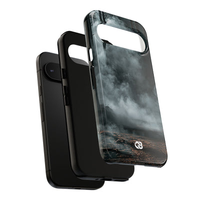 Shadowed Pine Mist · Tough Phone Case for Pixel ·  Black