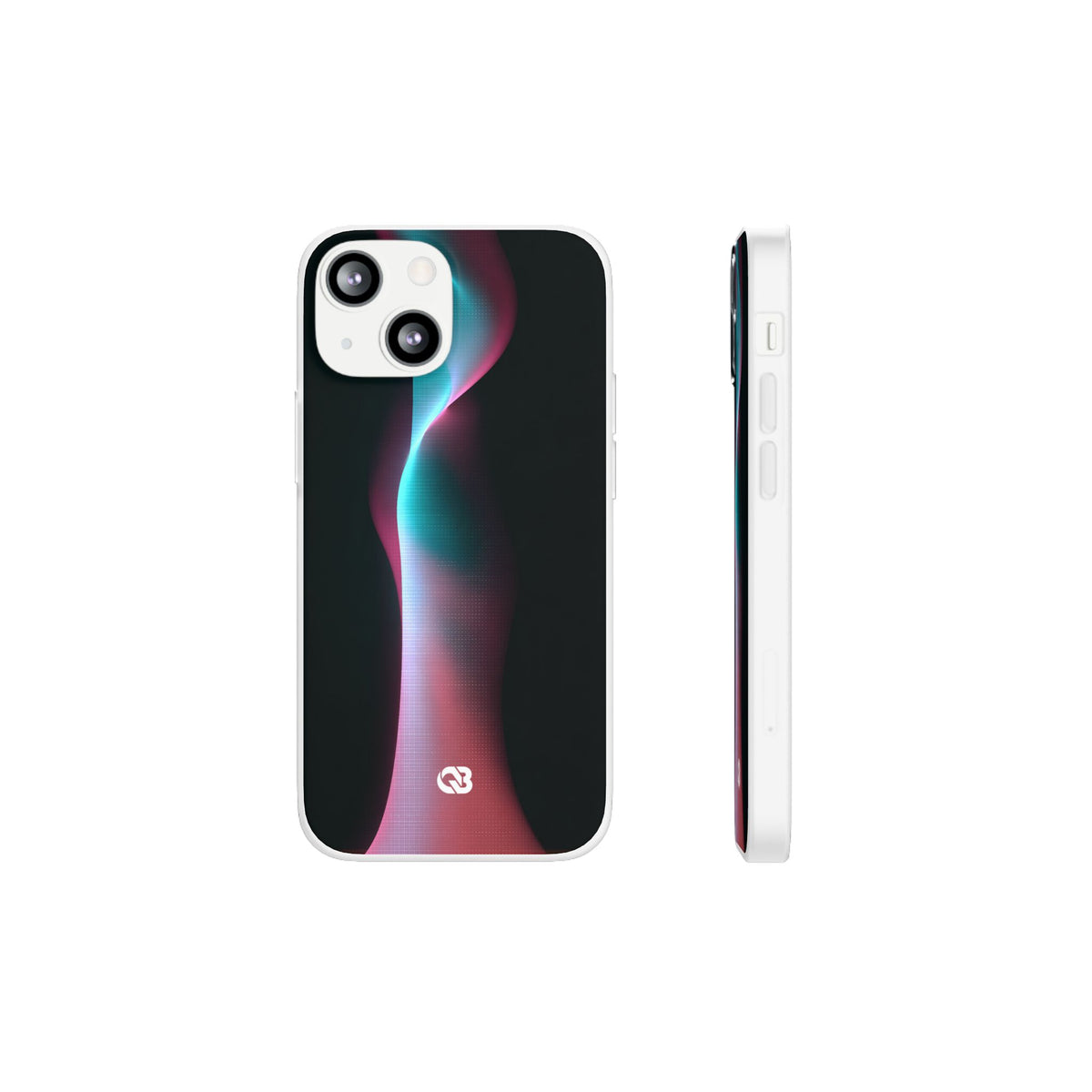 Neon Pixel Flow · Lite Phone Case for iPhone ·  Black