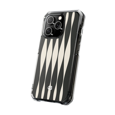 Orbital Resonance · Clear Impact Magnetic Phone Case for iPhone ·  Black