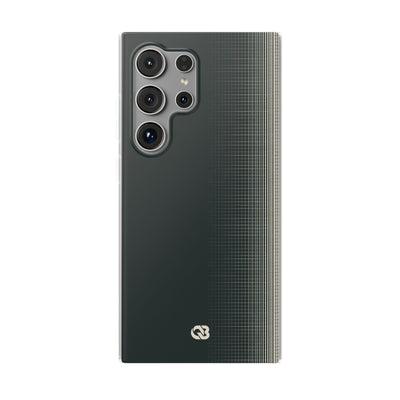 Grey Lite Phone Case for Samsung - Charcoal Tech Grid