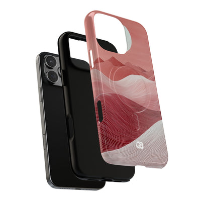 Crimson Dune Horizon · Tough+ Phone Case for iPhone · Magsafe