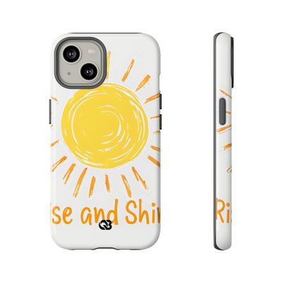 Amber Solar Glow · Tough Phone Case for iPhone