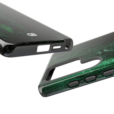 Emerald Void · Tough Phone Case for Samsung · Green