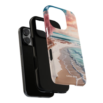 Pink Breeze Tree iPhone 16 Pro Case - Tough