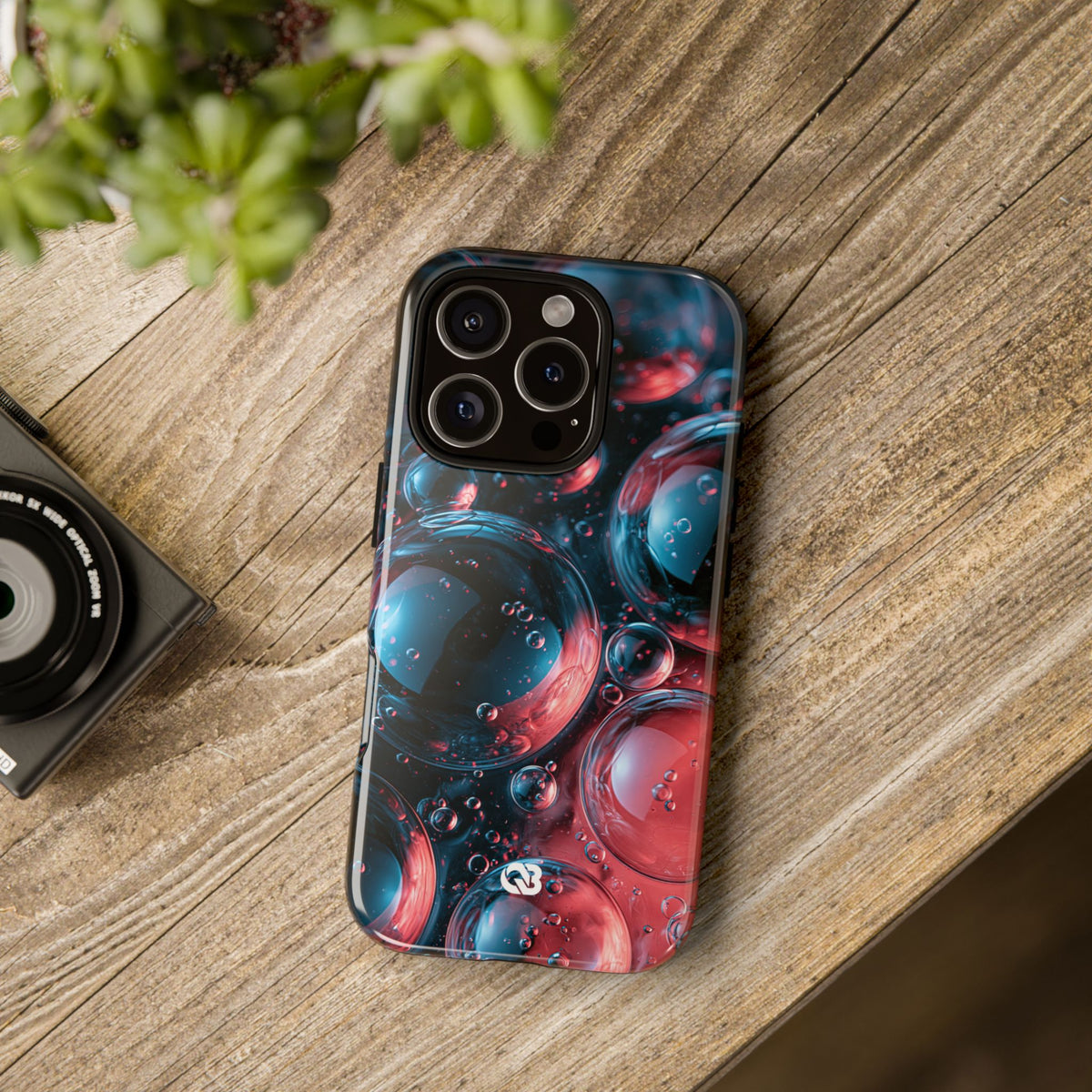 Aqua Gel Spheres · Tough Phone Case for iPhone · Blue
