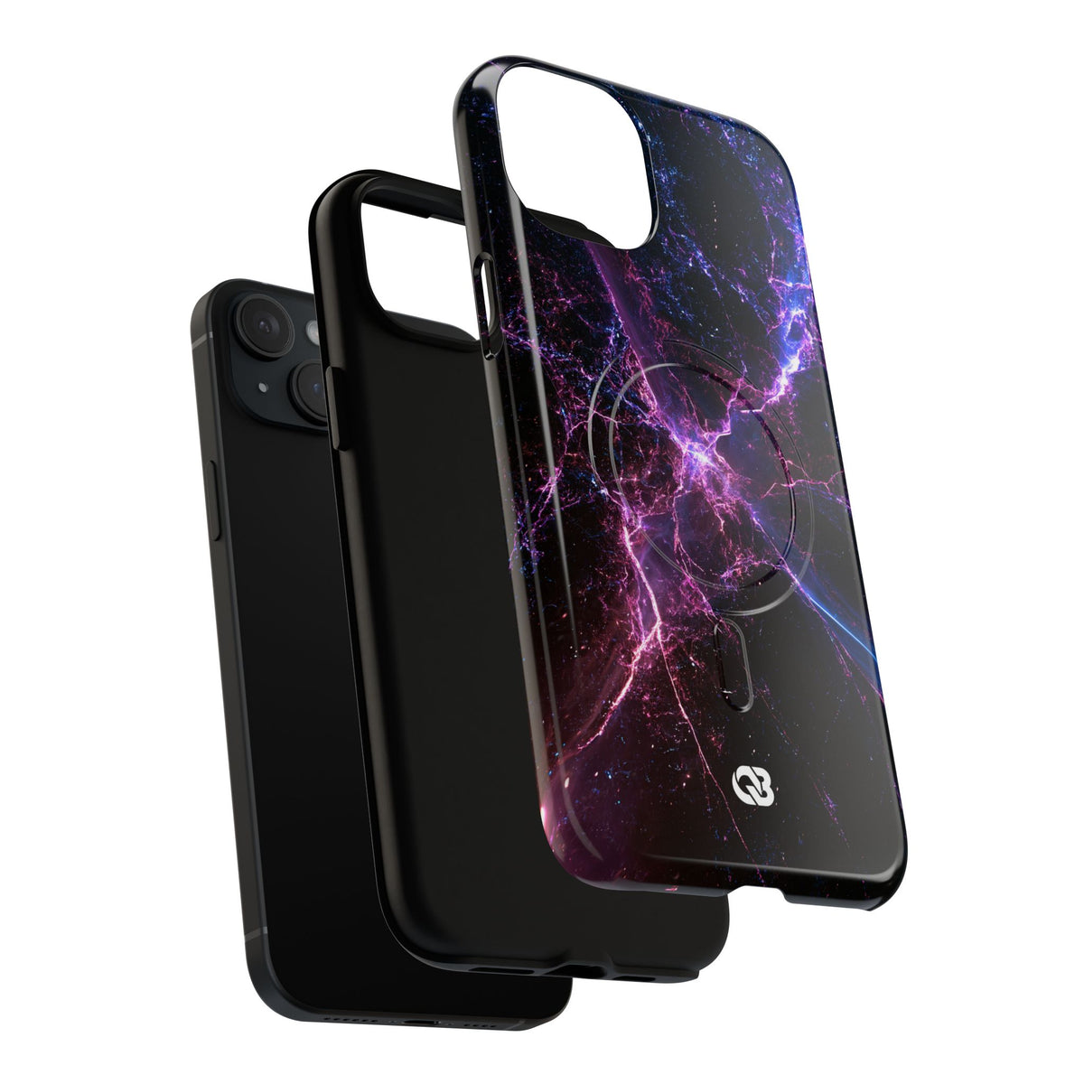 Neural Singularity · Tough 2.0 Magnetic Phone Case for iPhone · Black