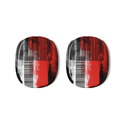 Distorted Barcode · Hard Case for AirPods Max · Black