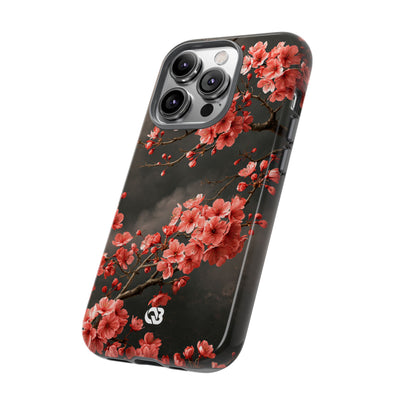 Dark Sakura Nocturne · Tough Phone Case for iPhone · Black