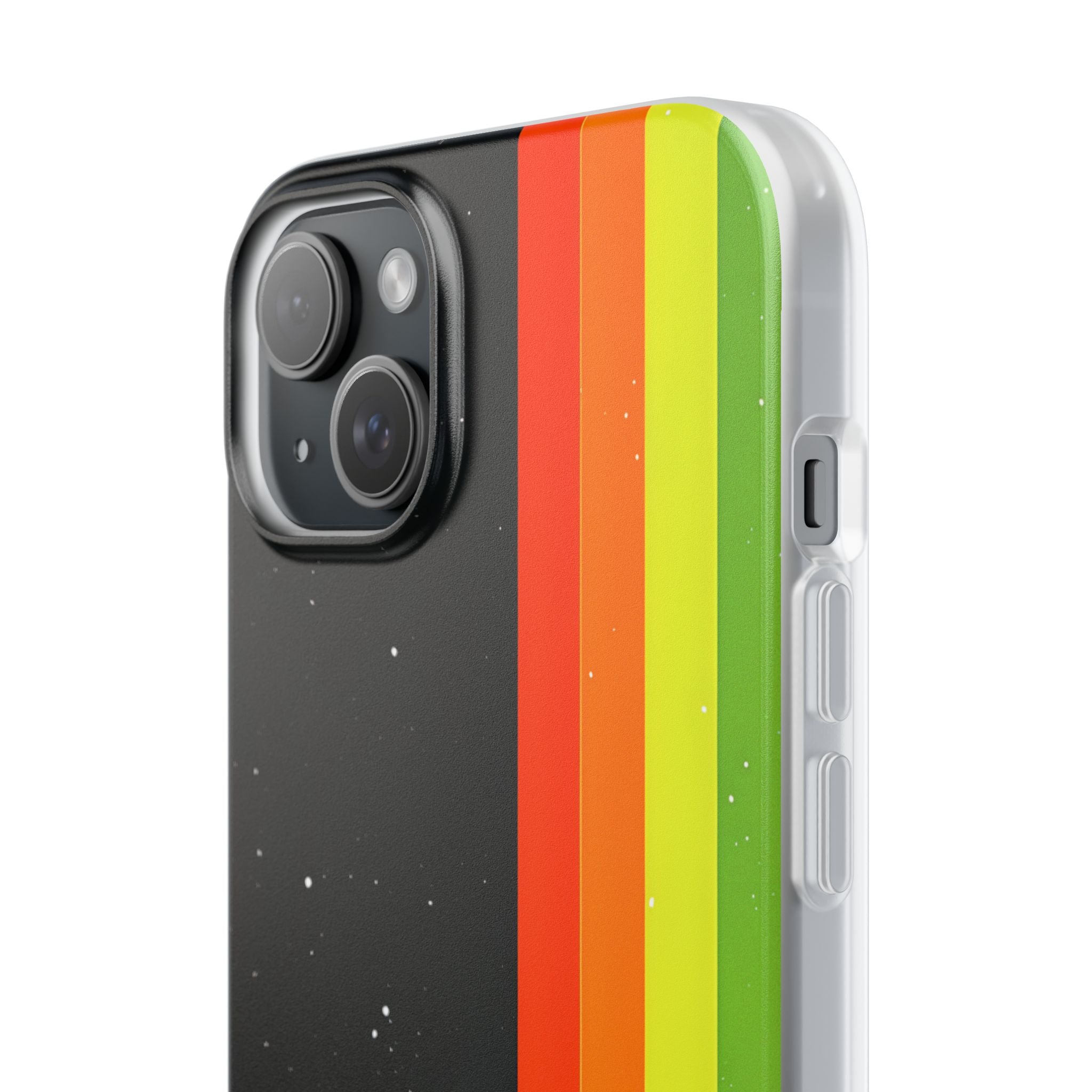 Celestial Stripes iPhone 15 Plus Cover - Soft