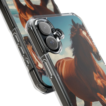 Blazing Horse iPhone 16 Plus Case - Impact