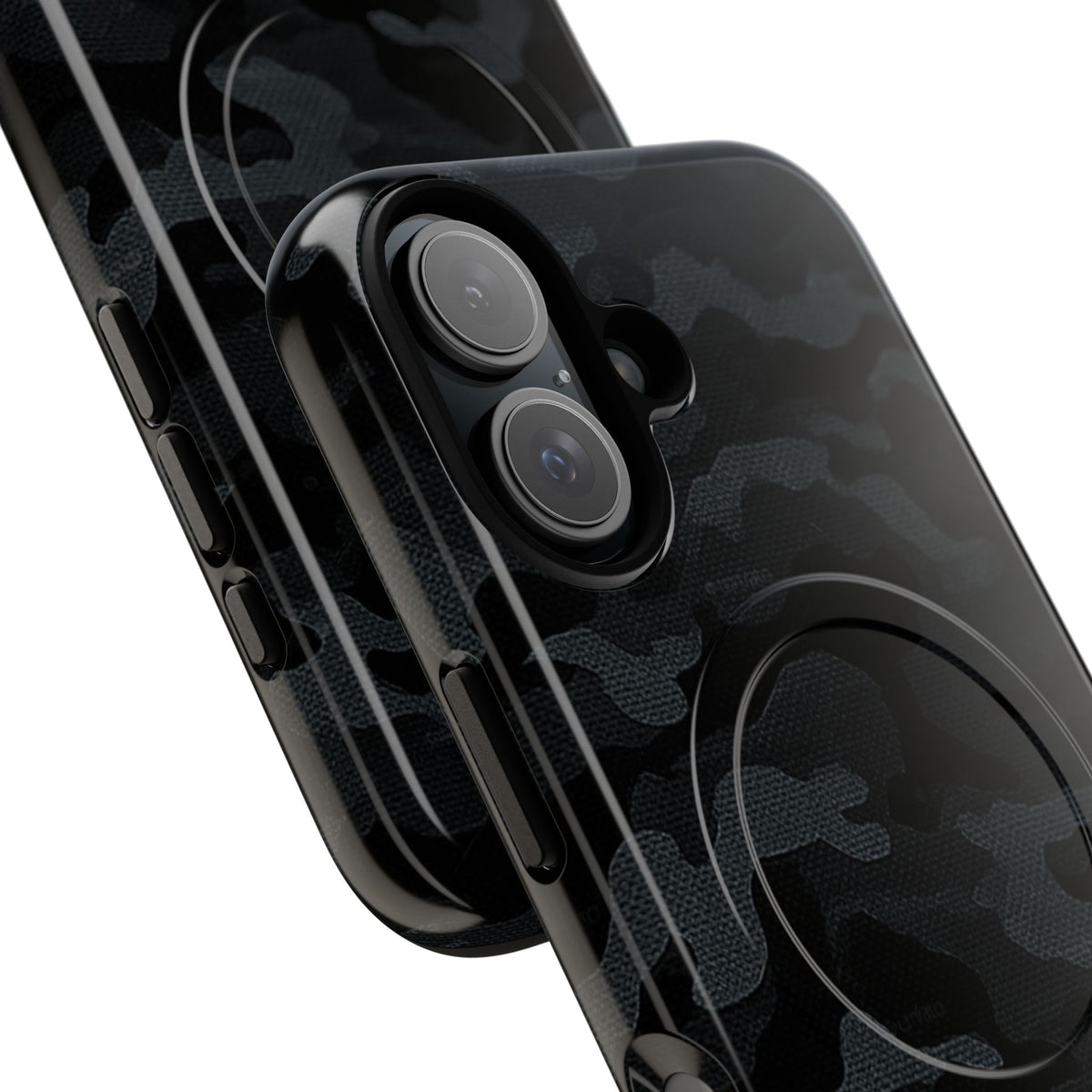 Blackout Urban Camo · Tough 2.0 Magnetic Phone Case for iPhone · Black