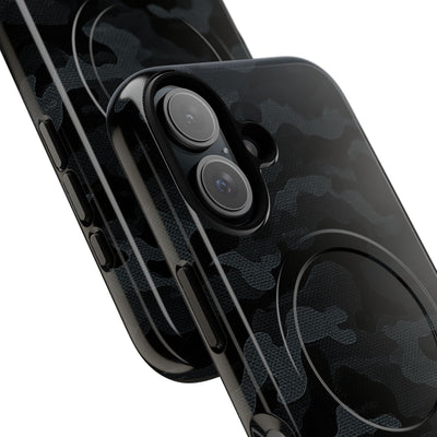 Blackout Urban Camo · Tough 2.0 Magnetic Phone Case for iPhone · Black