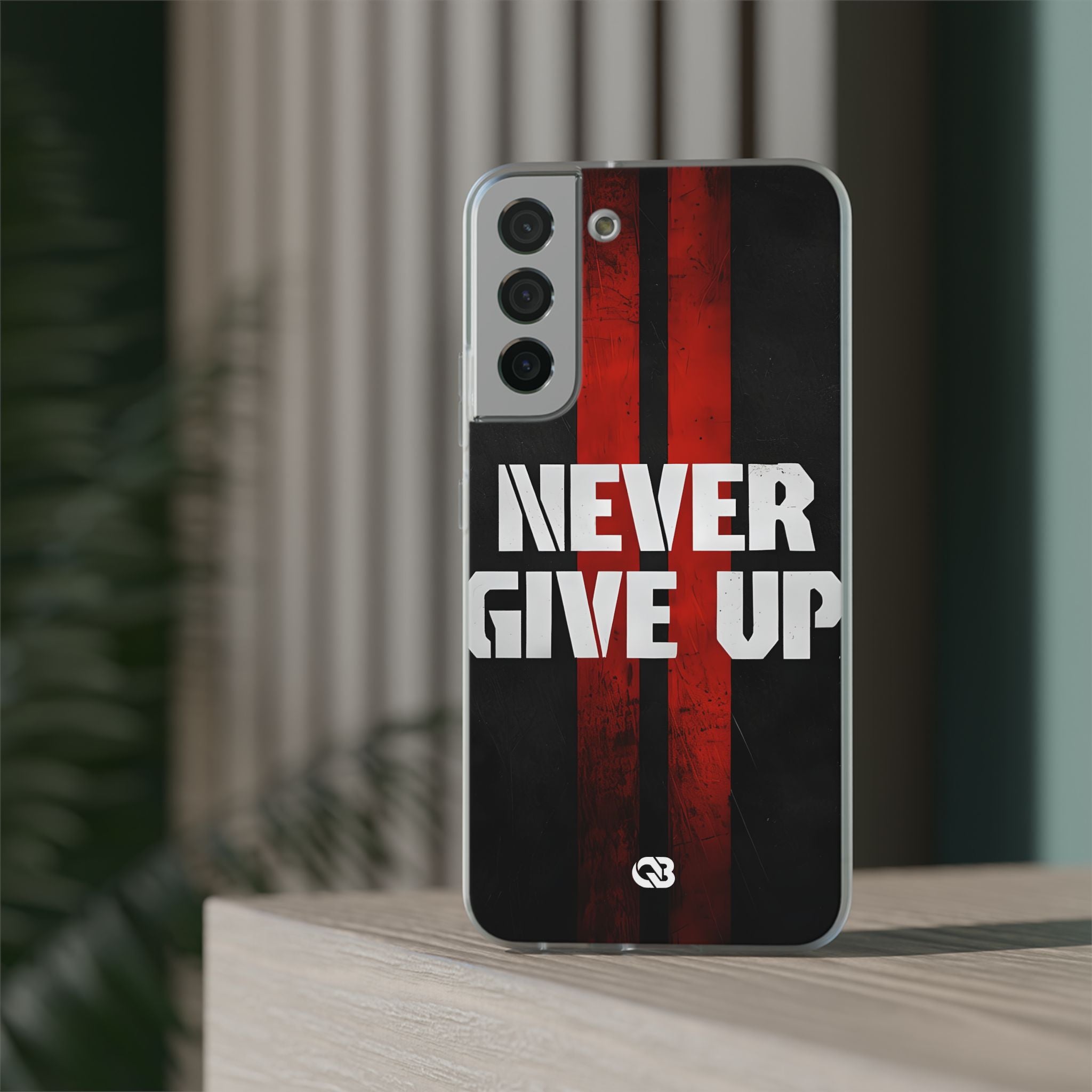 Crimson Grit Resolve · Soft Handyhülle für Samsung