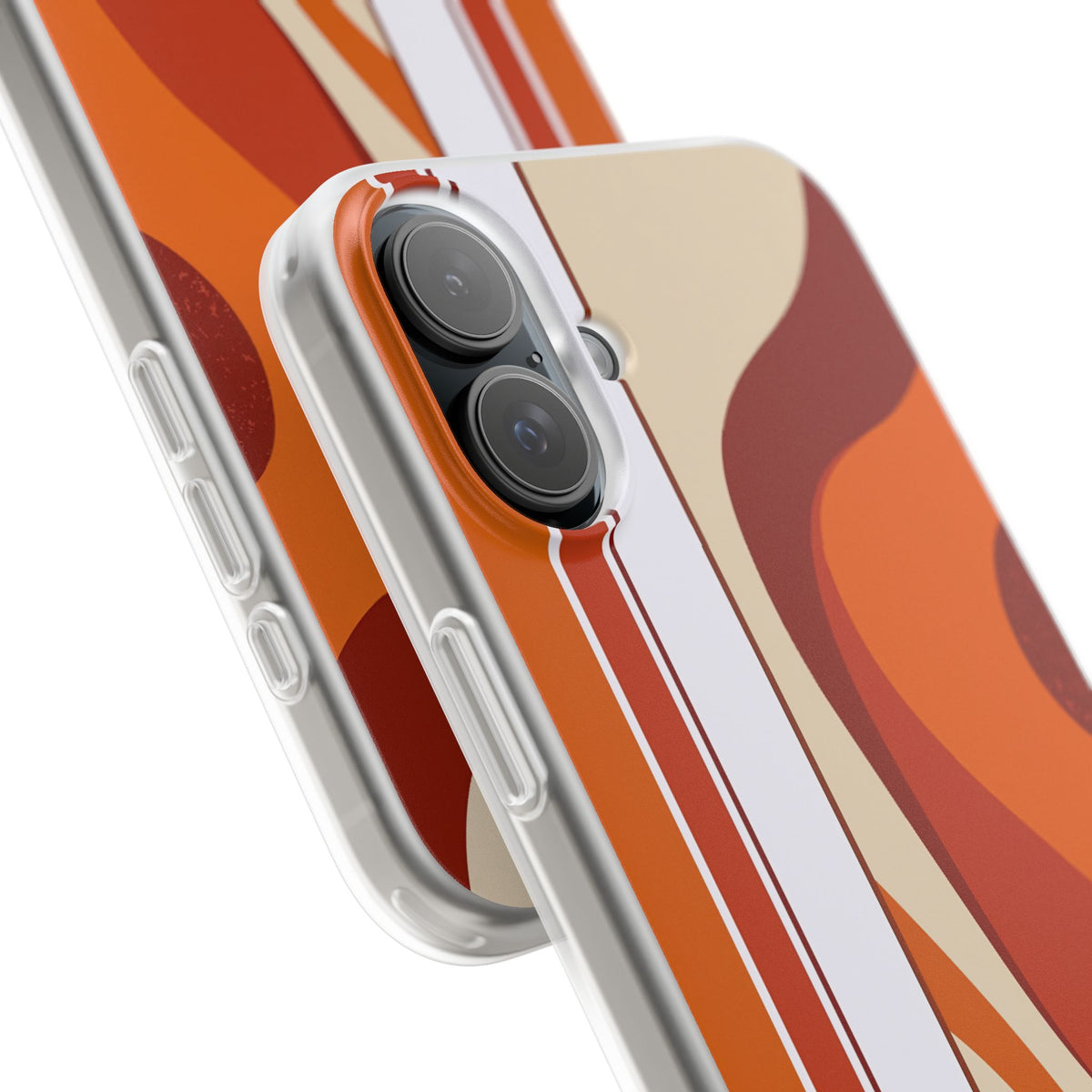 Terracotta Strata · Lite Phone Case for iPhone ·  Orange