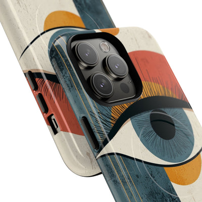 Distressed Azure Ocular · Tough+ Phone Case for iPhone · Magsafe